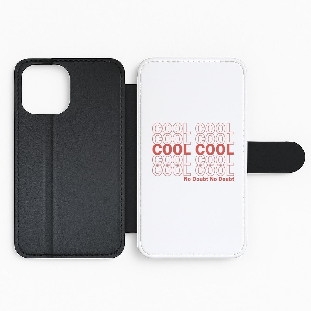 Cool Cool Cool No Doubt White - B99 Flip Phone Case