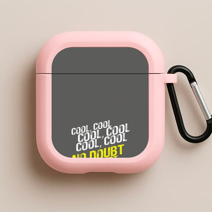 Cool Cool Cool No Doubt Grey - B99 Pink AirPods Case
