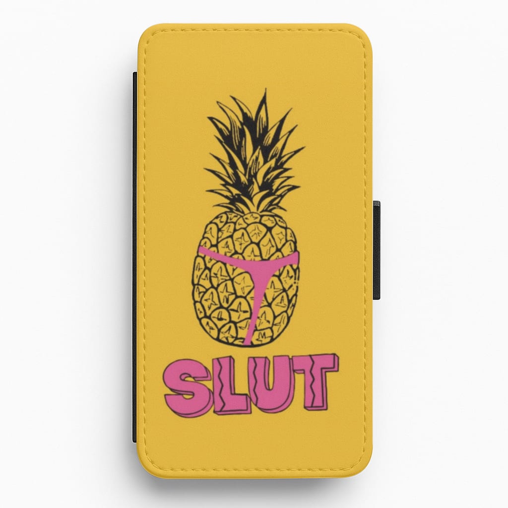 Holt's Pineapple Shirt Design - B99 Flip / Wallet Phone Case