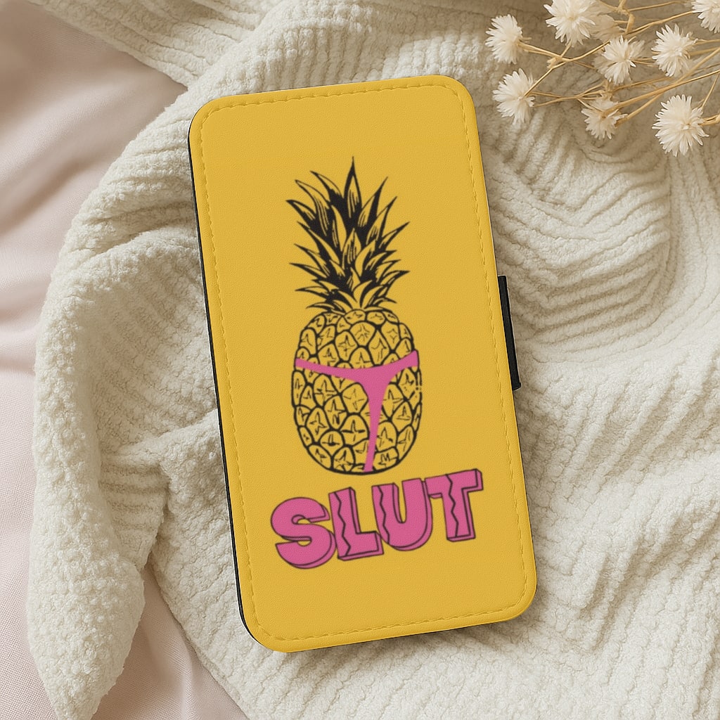 Holt's Pineapple Shirt Design - B99 Wallet Phone Case