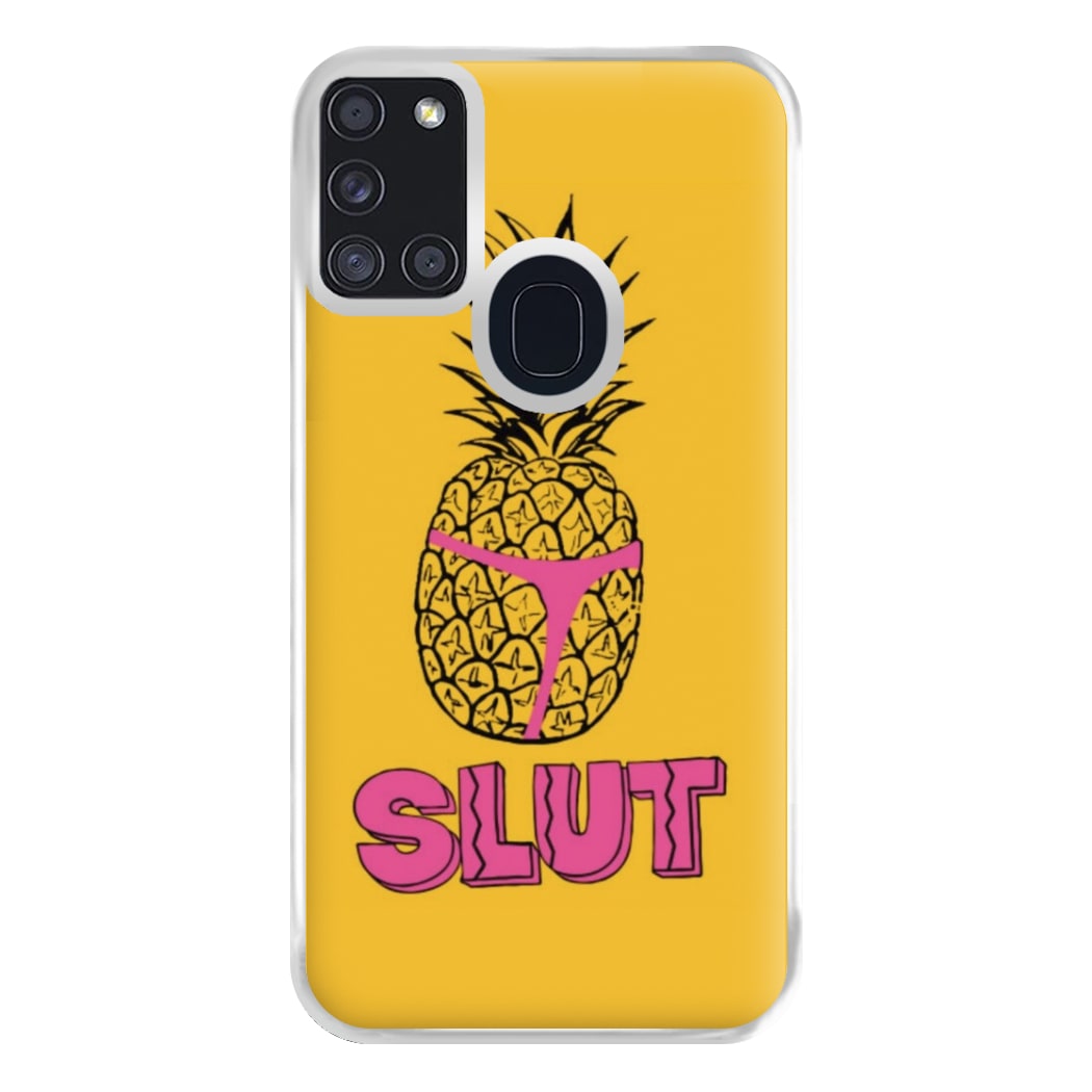 Holt's Pineapple Shirt Design - B99 Phone Case for Galaxy A21s