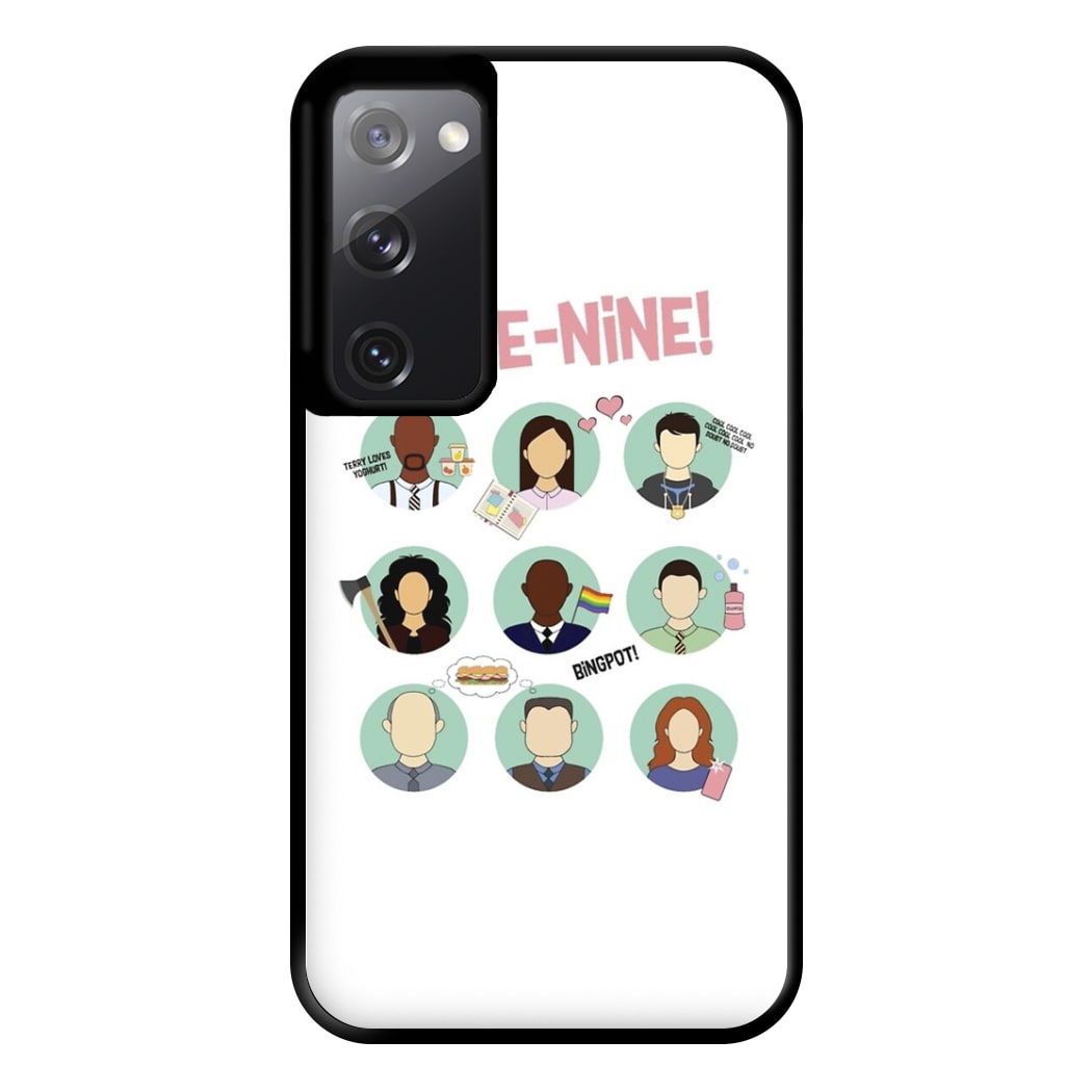 Nine Nine Characters - B99 Phone Case for Galaxy S20FE