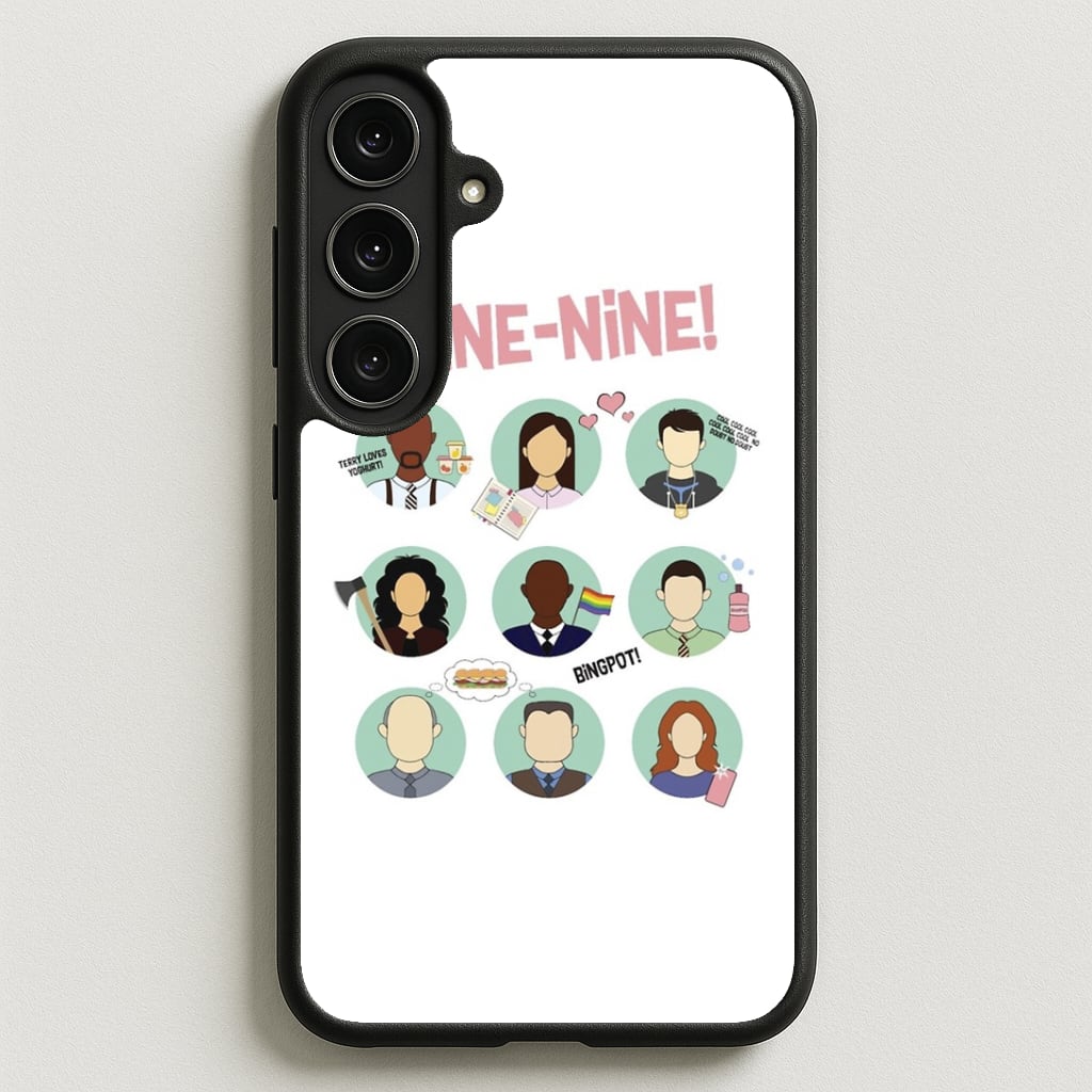 Nine Nine Characters - B99 Phone Case for Galaxy S25FE