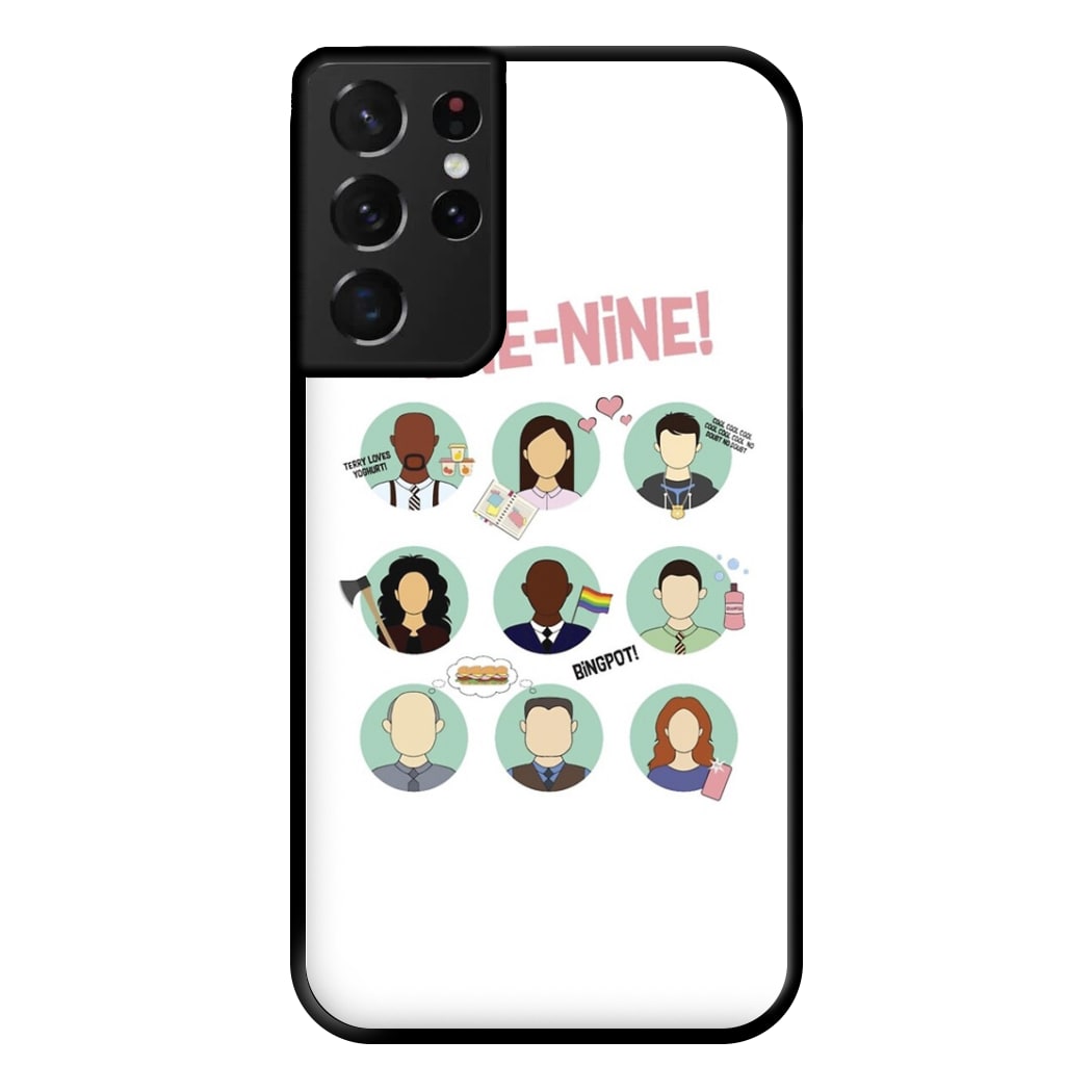 Nine Nine Characters - B99 Phone Case for Galaxy S21 Ultra