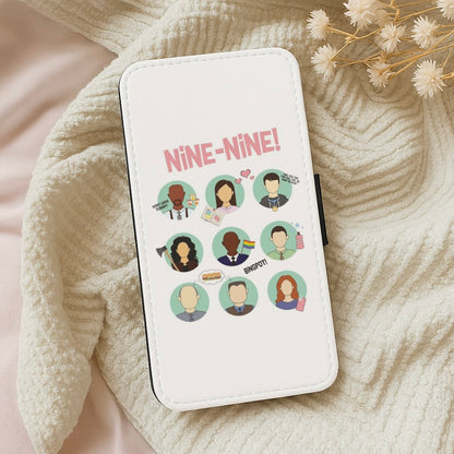 Nine Nine Characters - B99 Wallet Phone Case