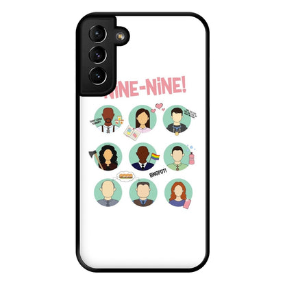 Nine Nine Characters - B99 Phone Case for Galaxy S21 Plus