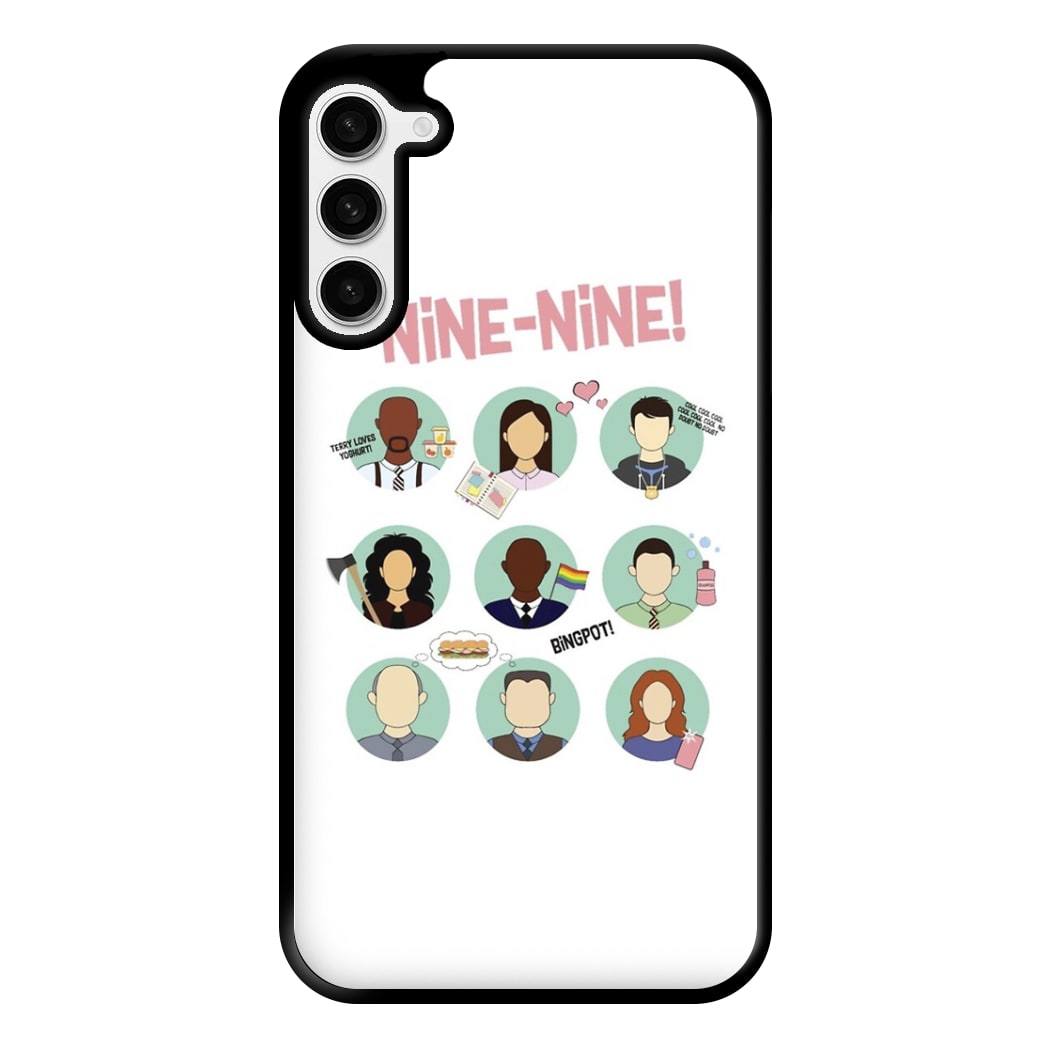 Nine Nine Characters - B99 Phone Case for Galaxy S23 Plus