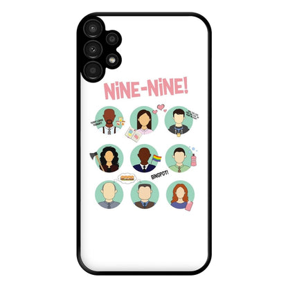 Nine Nine Characters - B99 Phone Case for Galaxy A13