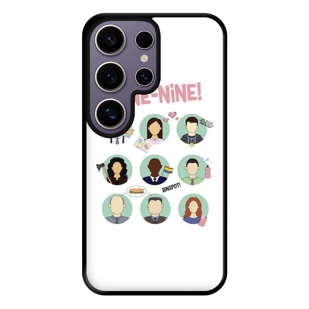 Nine Nine Characters - B99 Phone Case for Galaxy S25 Ultra