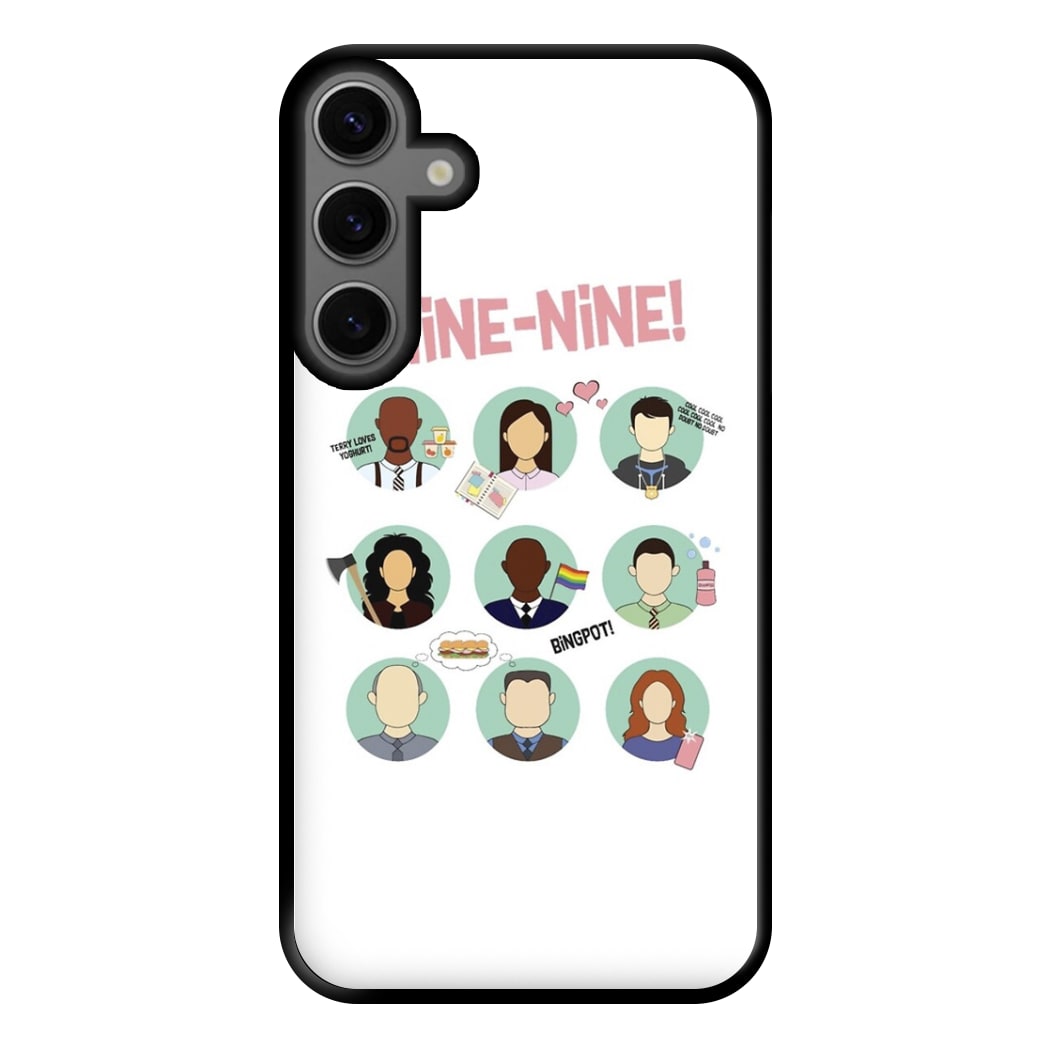 Nine Nine Characters - B99 Phone Case for Galaxy S23FE