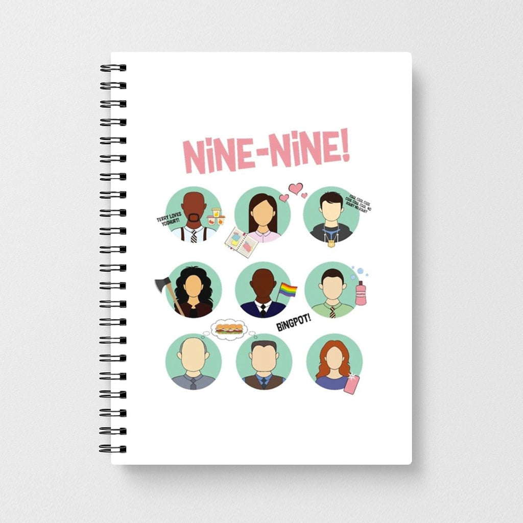 Nine Nine Characters - B99 Notebook