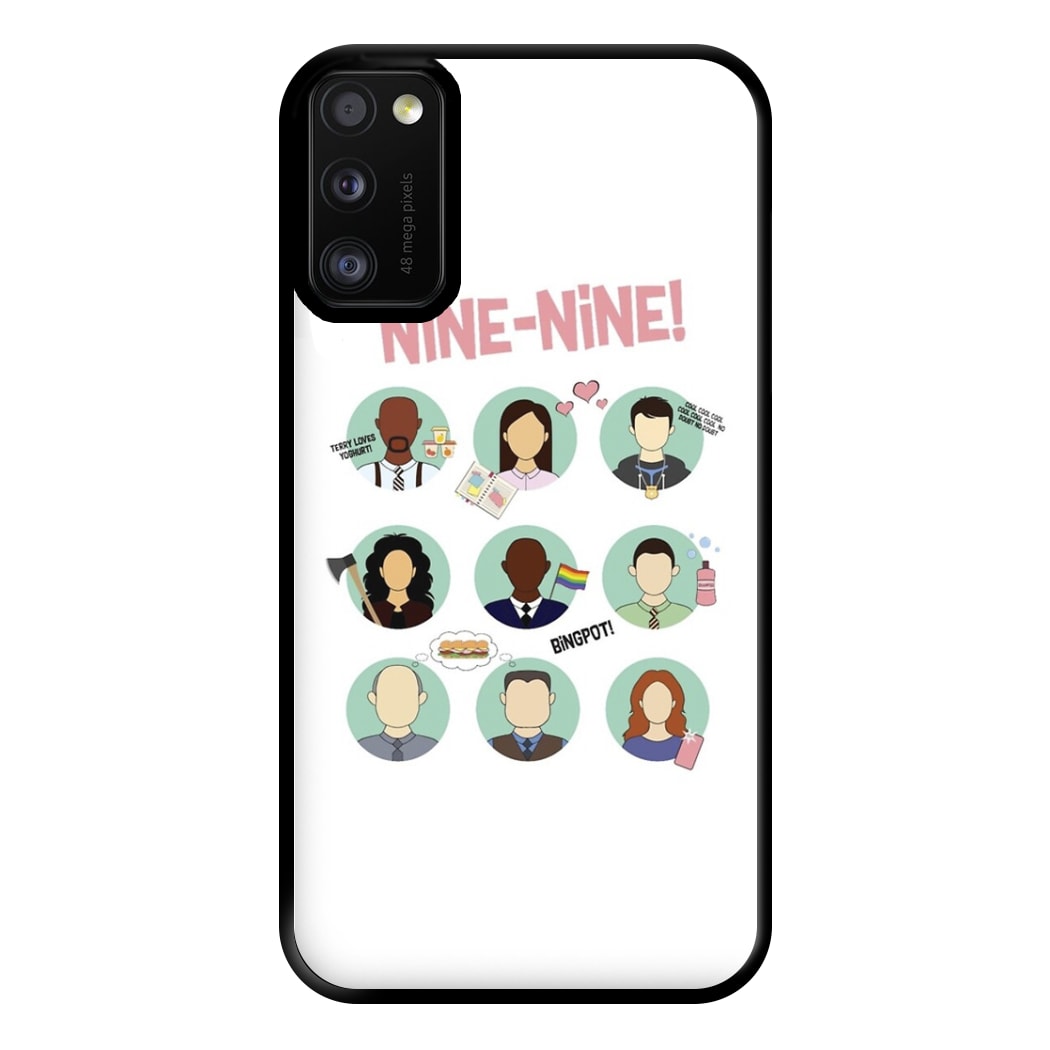 Nine Nine Characters - B99 Phone Case for Galaxy A41