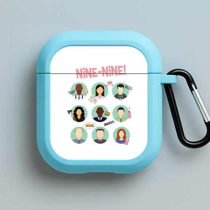 Nine Nine Characters - B99 Blue AirPods Case