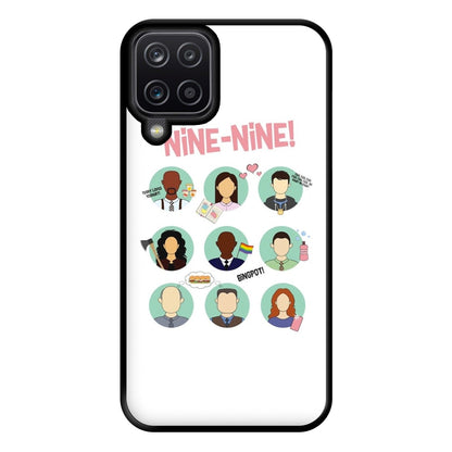 Nine Nine Characters - B99 Phone Case for Galaxy A12