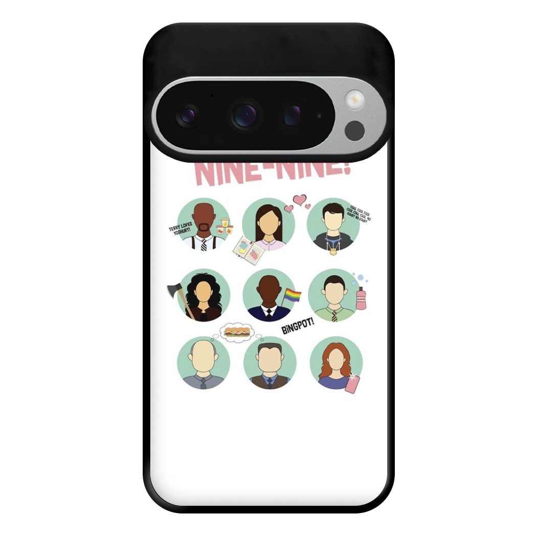 Nine Nine Characters - B99 Phone Case for Google Pixel 9 Pro XL