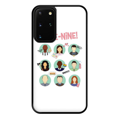 Nine Nine Characters - B99 Phone Case for Galaxy S20 Plus