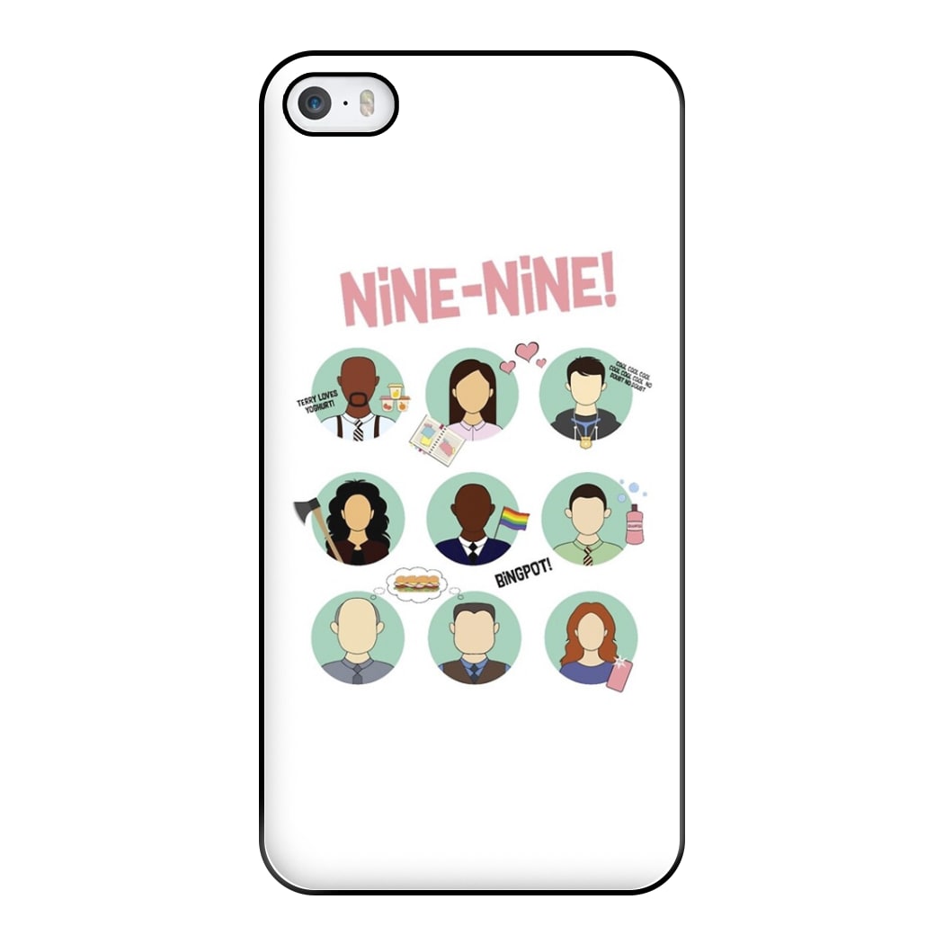 Nine Nine Characters - B99 Phone Case for iPhone 5 / 5s / SE 2016