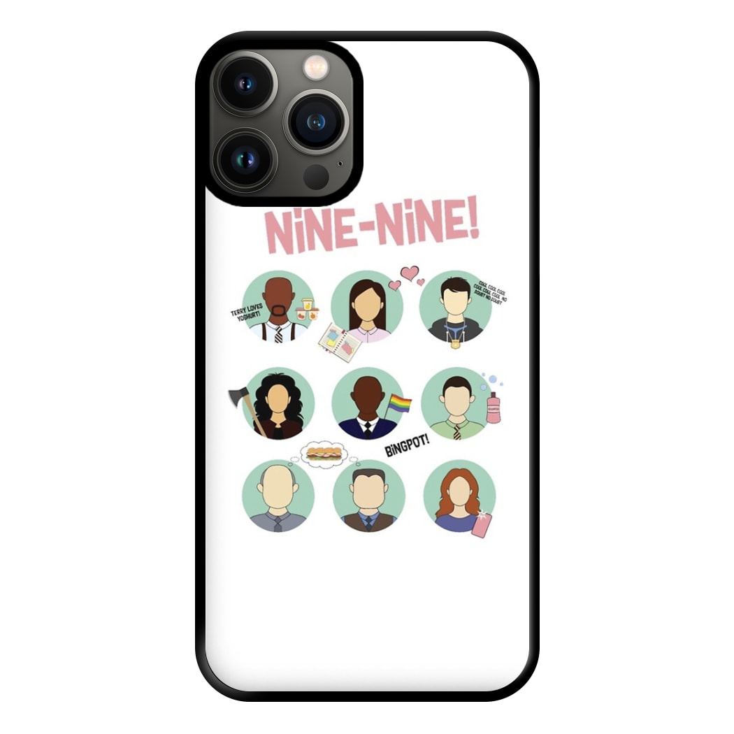 Nine Nine Characters - B99 Phone Case for iPhone 13 Pro Max