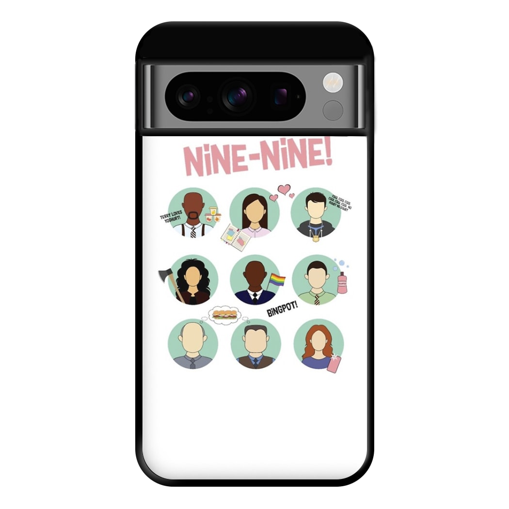 Nine Nine Characters - B99 Phone Case for Google Pixel 8 Pro