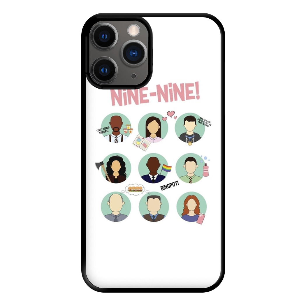 Nine Nine Characters - B99 Phone Case for iPhone 12 Pro Max