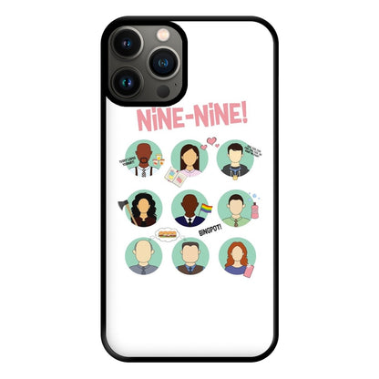 Nine Nine Characters - B99 Phone Case for iPhone 11 Pro Max