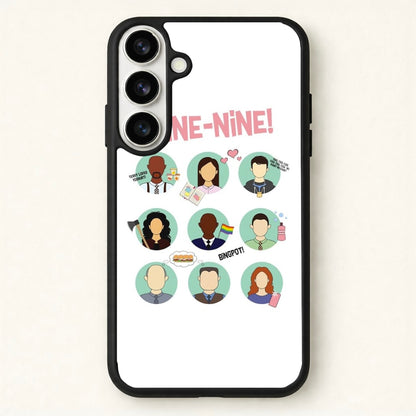 Nine Nine Characters - B99 Phone Case for Galaxy S26