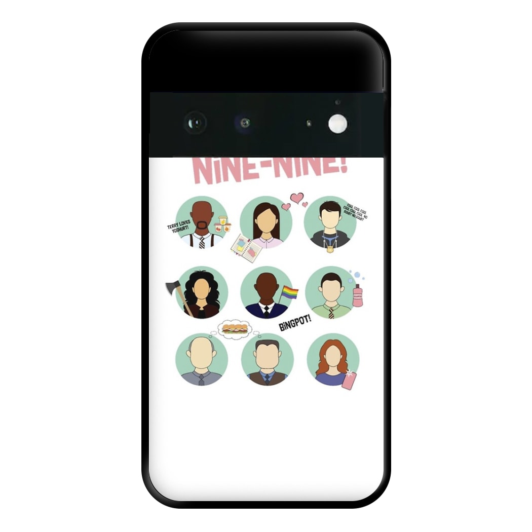 Nine Nine Characters - B99 Phone Case for Google Pixel 6a