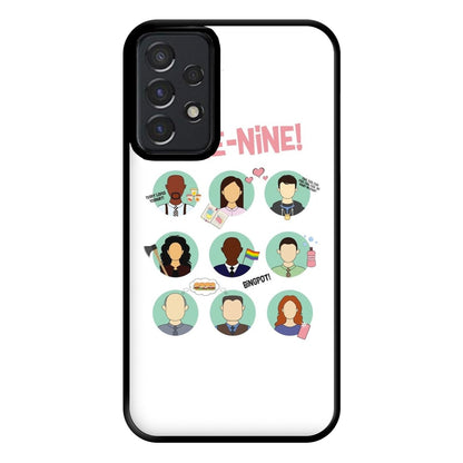 Nine Nine Characters - B99 Phone Case for Galaxy A52 / A52s