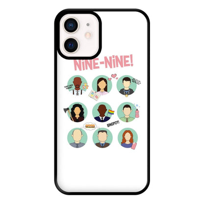 Nine Nine Characters - B99 Phone Case for iPhone 12 Mini