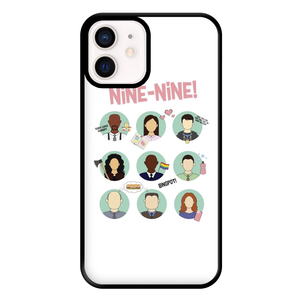 Nine Nine Characters - B99 Phone Case for iPhone 13 Mini