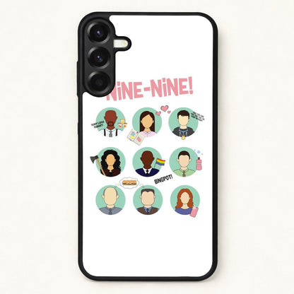 Nine Nine Characters - B99 Phone Case for Galaxy A37