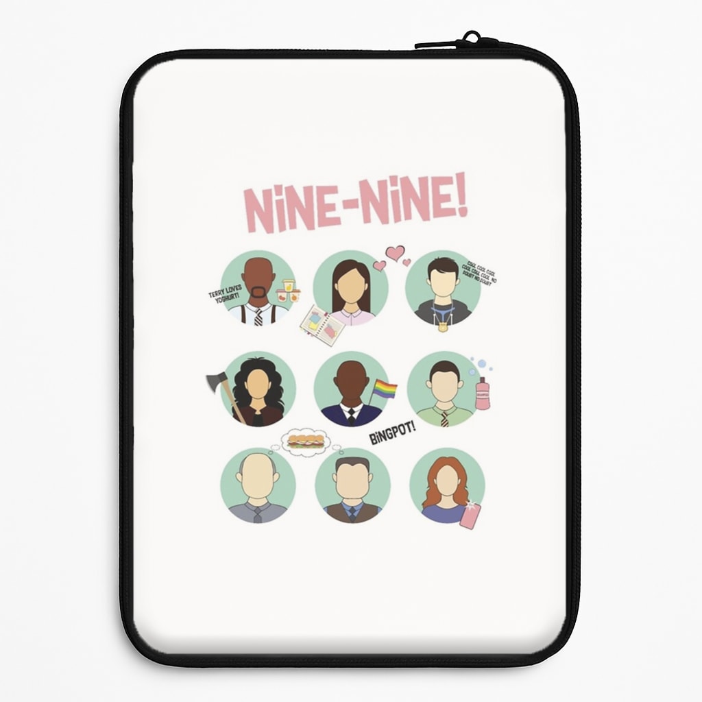 Nine Nine Characters - B99 Laptop Sleeve