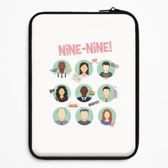 Nine Nine Characters - B99 Laptop Sleeve