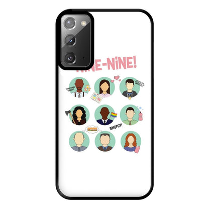 Nine Nine Characters - B99 Phone Case for Galaxy Note 20 Ultra