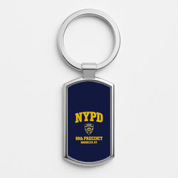 NYPD - B99 Silver Keyring