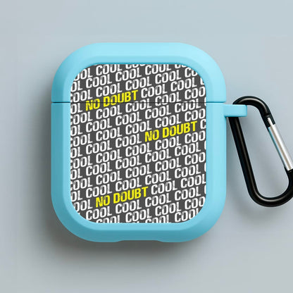 Cool Cool Cool No Doubt Pattern - B99 Blue AirPods Case
