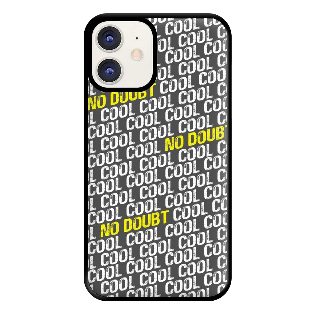 Cool Cool Cool No Doubt Pattern - B99 Phone Case for iPhone 12 / 12 Pro