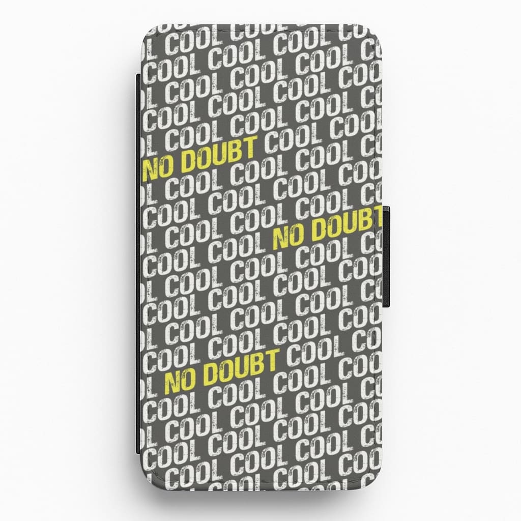 Cool Cool Cool No Doubt Pattern - B99 Flip / Wallet Phone Case