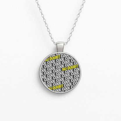 Cool Cool Cool No Doubt Pattern - B99 Circle Necklace