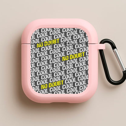 Cool Cool Cool No Doubt Pattern - B99 Pink AirPods Case
