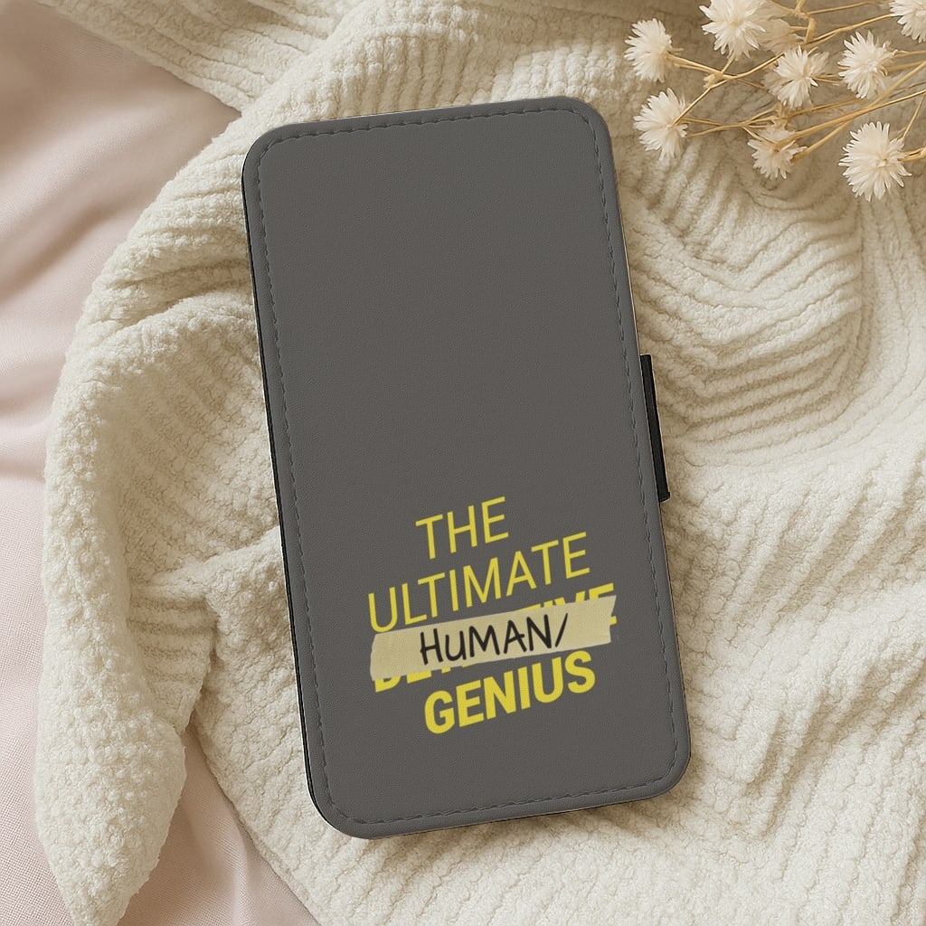 The Ultimate Human Genius - B99 Wallet Phone Case