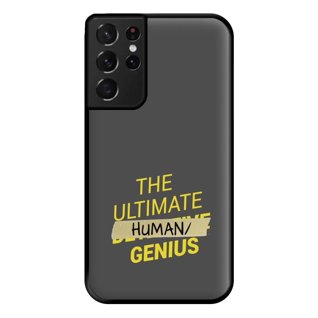 The Ultimate Human Genius - B99 Phone Case for Galaxy S21 Ultra