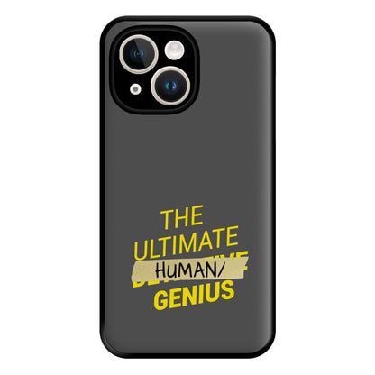 The Ultimate Human Genius - B99 Phone Case for iPhone 14 Plus