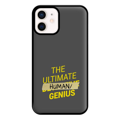 The Ultimate Human Genius - B99 Phone Case for iPhone 12 Mini