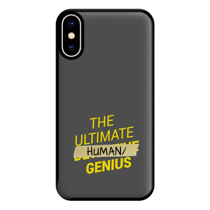 The Ultimate Human Genius - B99 Phone Case for iPhone XS Max