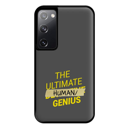 The Ultimate Human Genius - B99 Phone Case for Galaxy S20