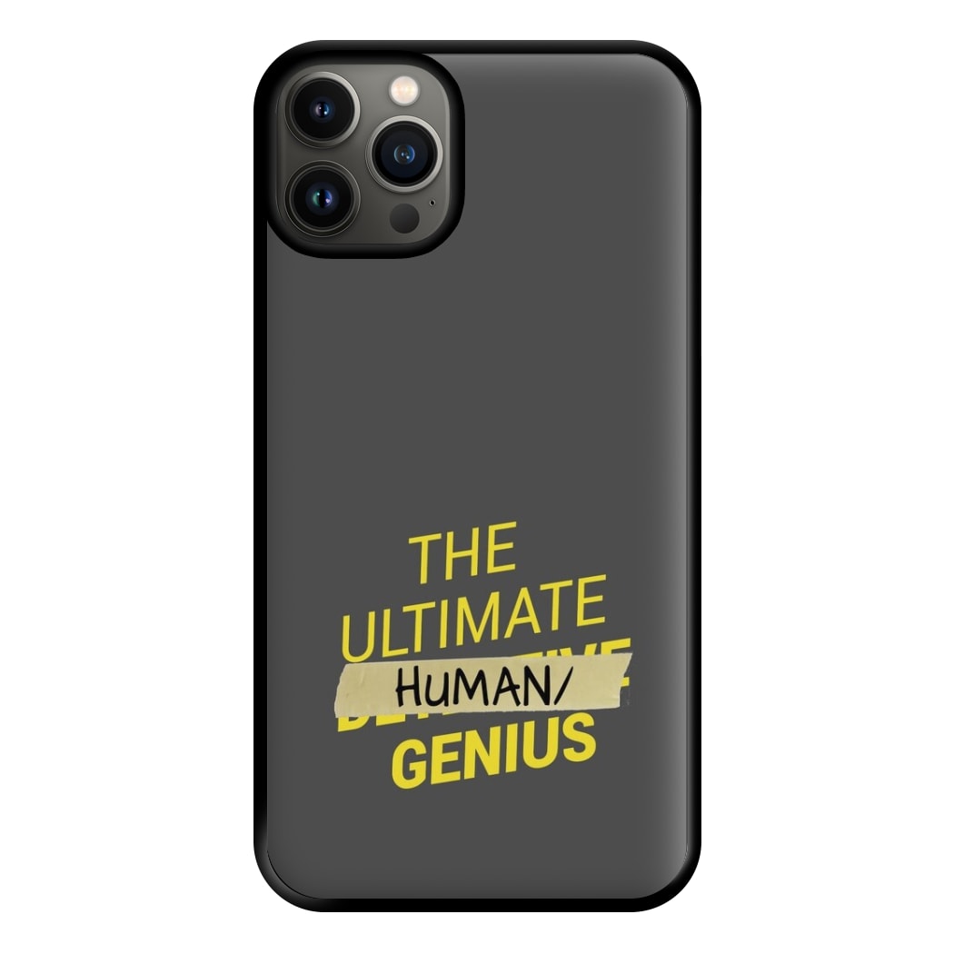 The Ultimate Human Genius - B99 Phone Case for iPhone 13