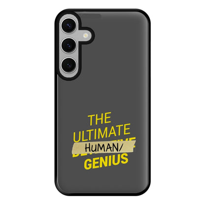 The Ultimate Human Genius - B99 Phone Case for Galaxy S24FE