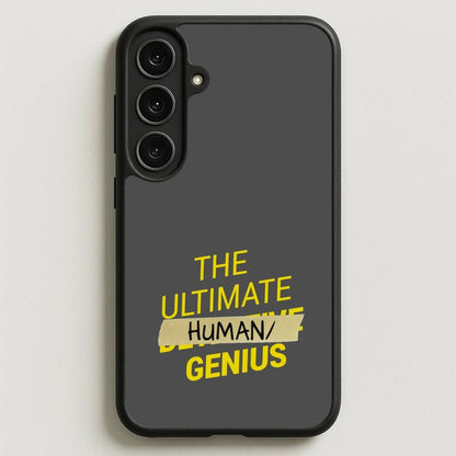 The Ultimate Human Genius - B99 Phone Case for Galaxy S25FE