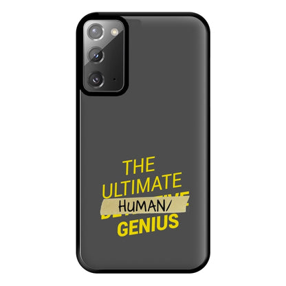 The Ultimate Human Genius - B99 Phone Case for Galaxy Note 20 Ultra